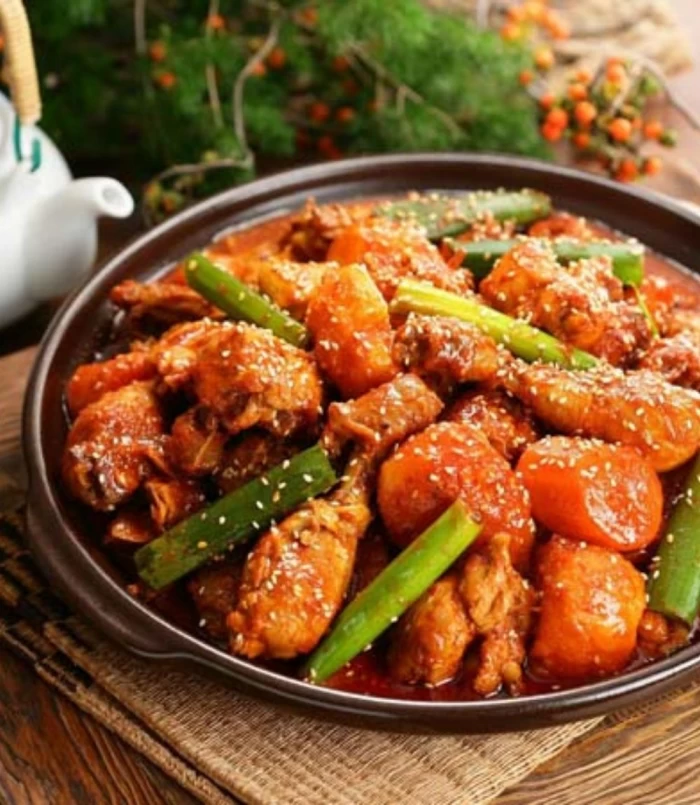 Dak-bokkeum-tang (3-4 portii)